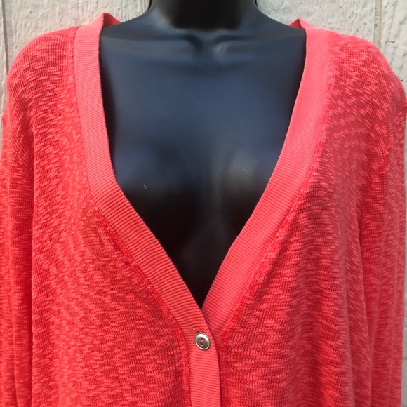 Left of Center | Evie Orange Cardigan - Picture 10 of 13